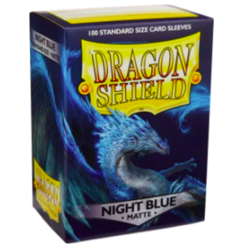 Dragon Shield: Matte Night Blue (100)