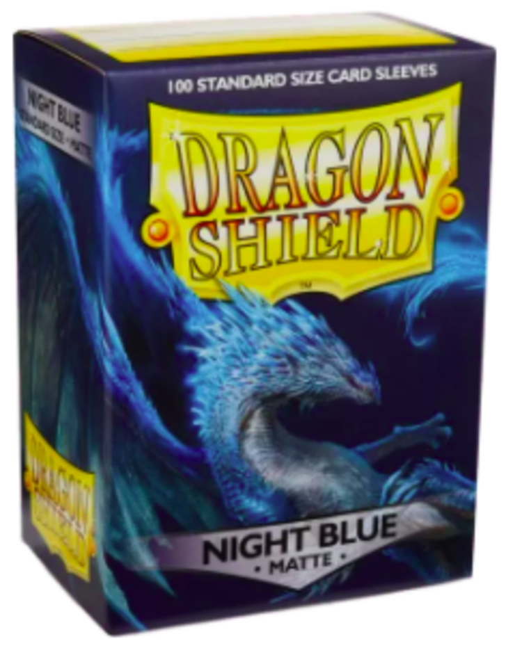 Dragon Shield: Matte Night Blue (100)