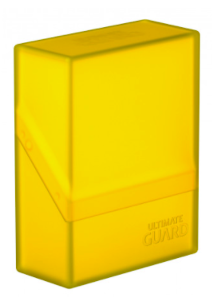 Ultimate Guard UG Boulder Deck Case 40+ Amber