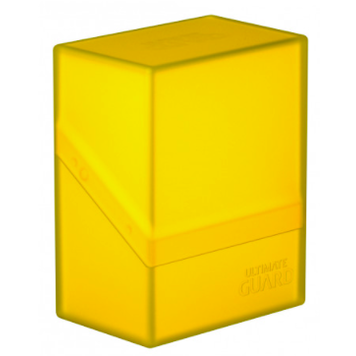 Ultimate Guard UG Boulder Deck Case 60+ Amber