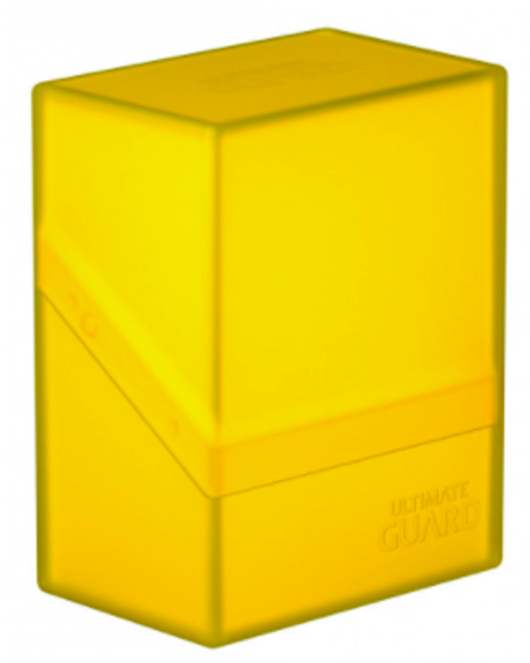 Ultimate Guard UG Boulder Deck Case 60+ Amber