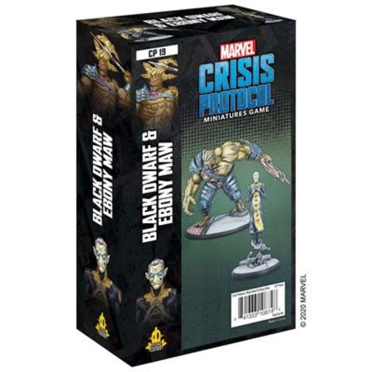 Atomic Mass Games Marvel Crisis Protocol: Black Dwarf & Ebony Maw
