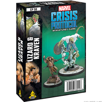 Atomic Mass Games Marvel Crisis Protocol: Lizard & Kraven