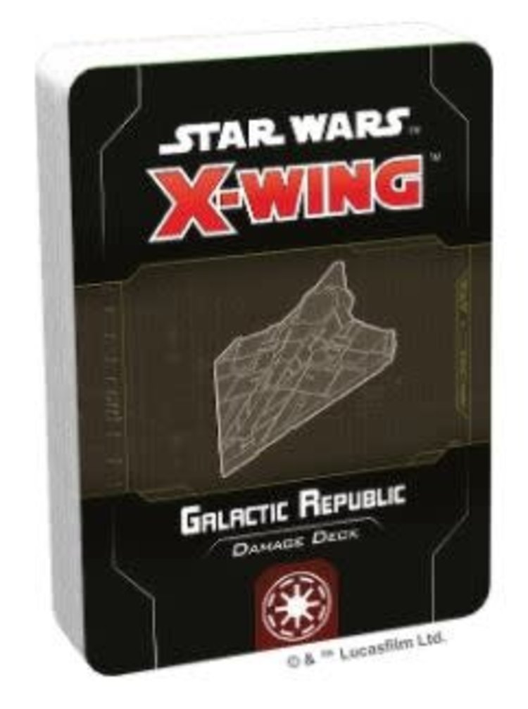 Fantasy Flight Games Star Wars X-Wing: 2nd Edition Galactic Republic Damage Deck