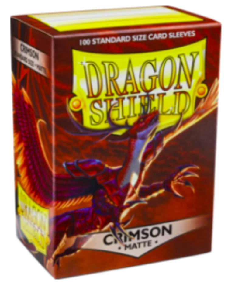 Dragon Shield: Matte Crimson (100)