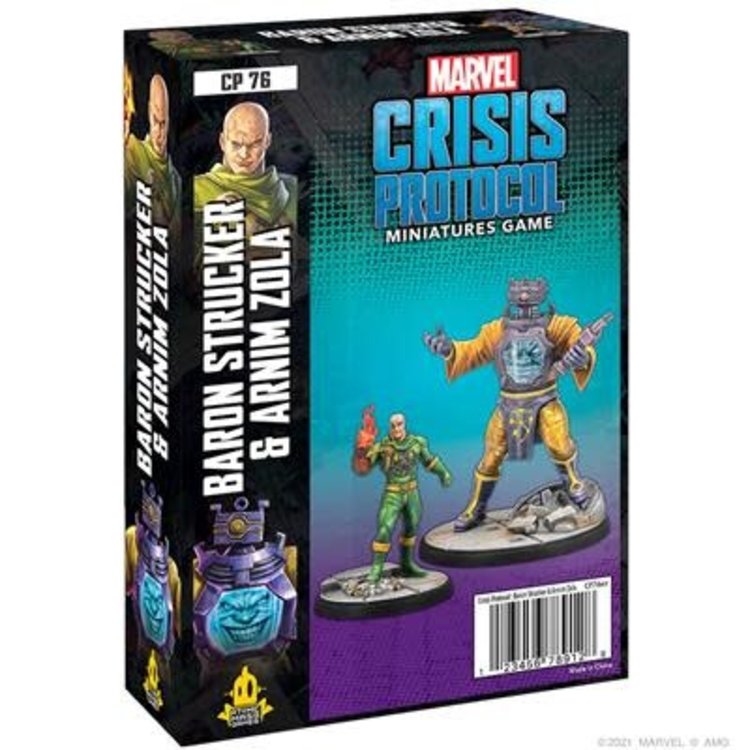 Atomic Mass Games Marvel Crisis Protocol: Baron Strucker & Arnim Zola