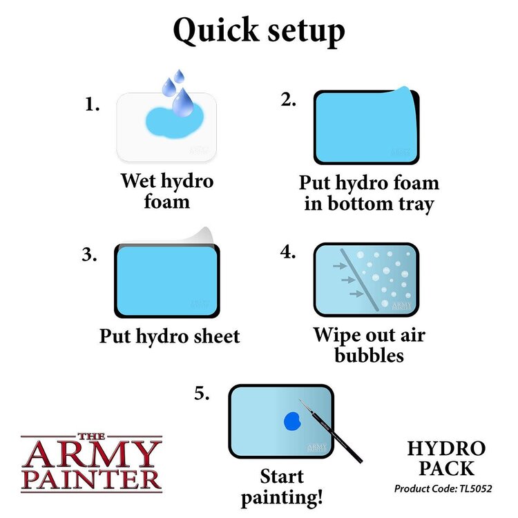 The Army Painter: Wet Palette: Hydro Pack
