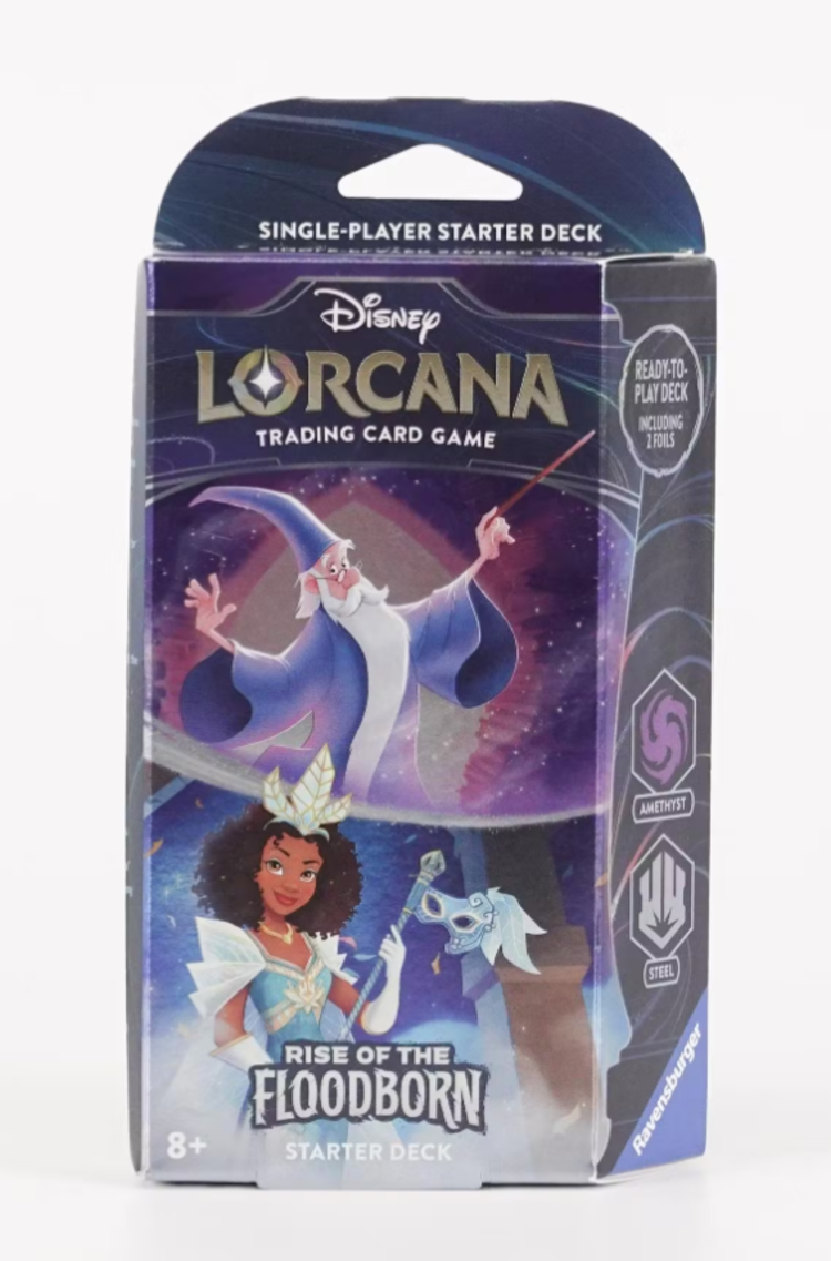 Disney Lorcana TCG: Rise of the Floodborn Starter - Amethyst/Steel