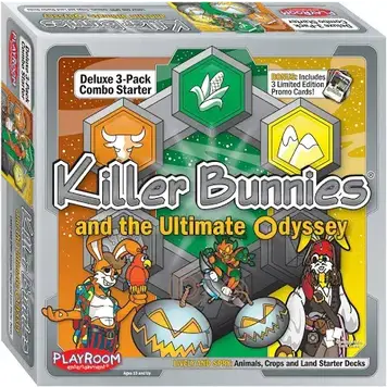 Killer Bunnies and the Ultimate Odyssey: Deluxe 3-Pack Combo Starter