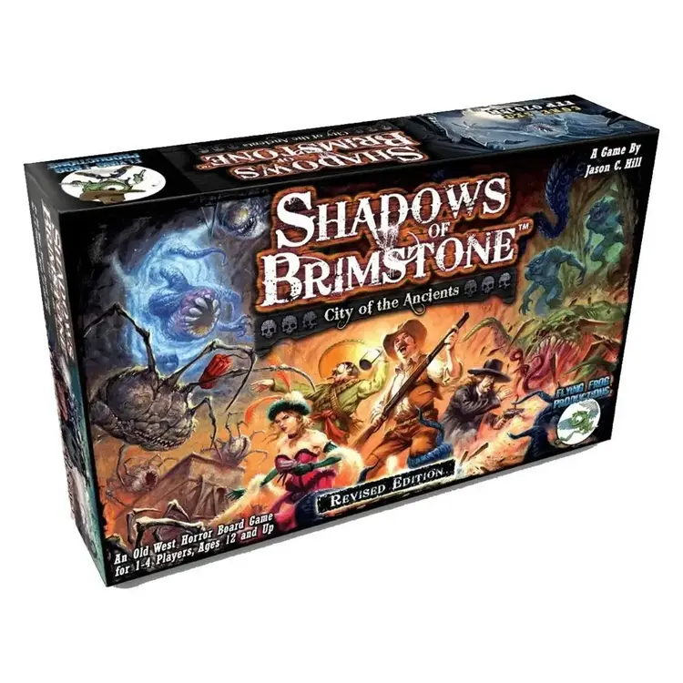 Flying Frog Games Shadows of Brimstone: City of the Ancients Core Set Revised Edition