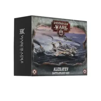 Warcradle Studios Dystopian Wars: Commonwealth Alexayev Battlefleet Set