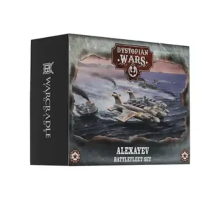 Warcradle Studios Dystopian Wars: Commonwealth Alexayev Battlefleet Set