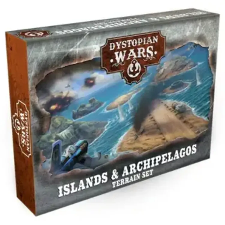 Warcradle Studios Dystopian Wars: Islands and Archipelagos Set