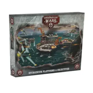 Warcradle Studios Dystopian Wars: Sturginium Platforms & Objectives Set