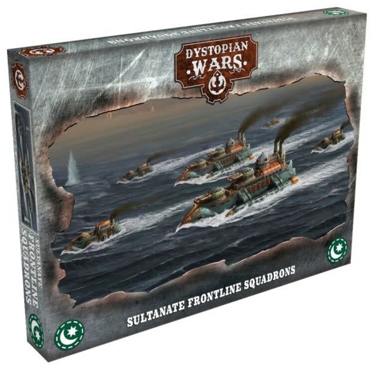 Warcradle Studios Dystopian Wars: Sultanate Frontline Squadrons