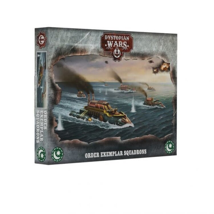 Warcradle Studios Dystopian Wars: Sultanate Order Exemplar Squadrons