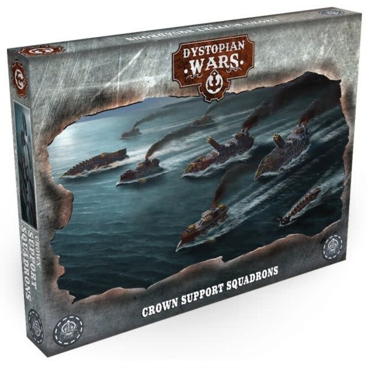 Warcradle Studios Dystopian Wars: Crown Support Squadrons