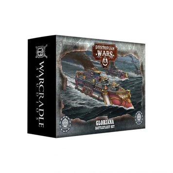 Warcradle Studios Dystopian Wars: Crown Gloriana Battlefleet Set