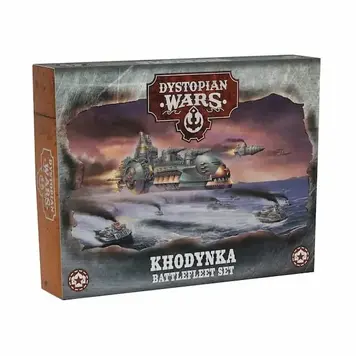 Warcradle Studios Dystopian Wars: Commonwealth Khodynka Battlefleet Set