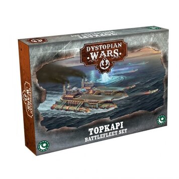 Warcradle Studios Dystopian Wars: Sultanate Topkapi Battlefleet Set