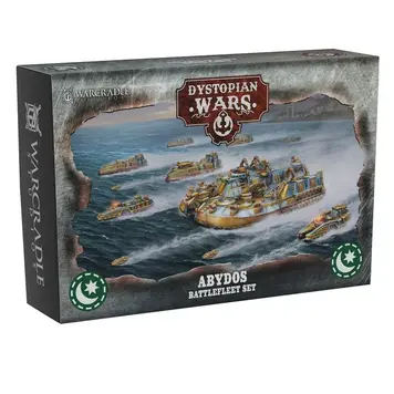 Warcradle Studios Dystopian Wars: Sultanate Abydos Battlefleet Set