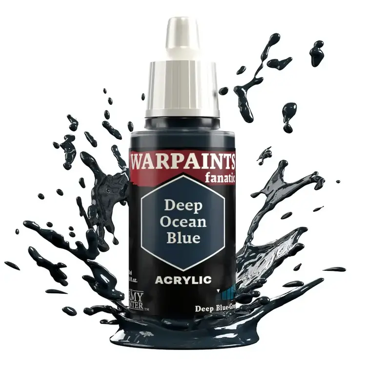 The Army Painter:Warpaints Fanatic: Deep Ocean Blue 18ml