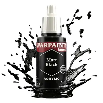 The Army Painter:Warpaints Fanatic: Matt Black 18ml