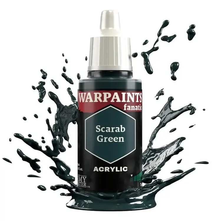 The Army Painter:Warpaints Fanatic: Scarab Green 18ml