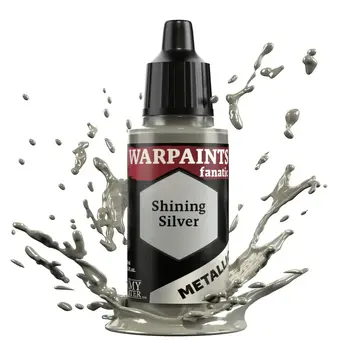 The Army Painter:Warpaints Fanatic: Metallic - Shining Silver 18ml