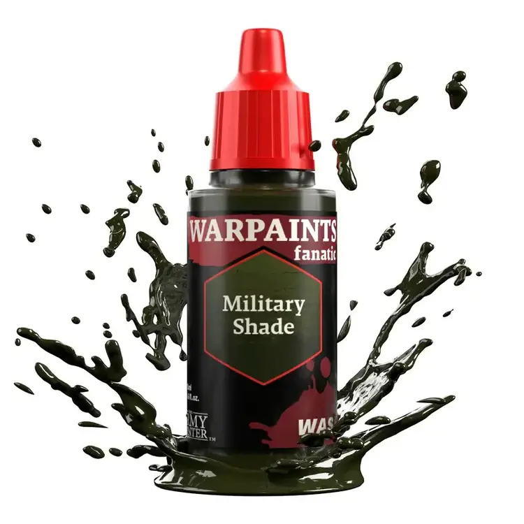 The Army Painter:Warpaints Fanatic: Wash - Military Shade 18ml
