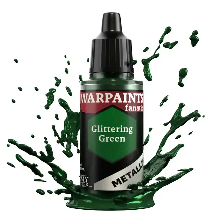 The Army Painter:Warpaints Fanatic: Metallic - Glittering Green 18ml
