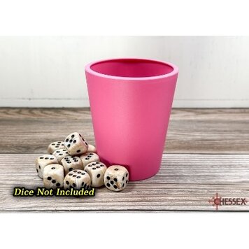 Chessex Flexible Dice Cup - Pink