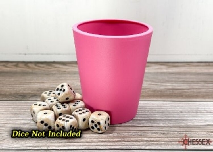 Chessex Flexible Dice Cup - Pink