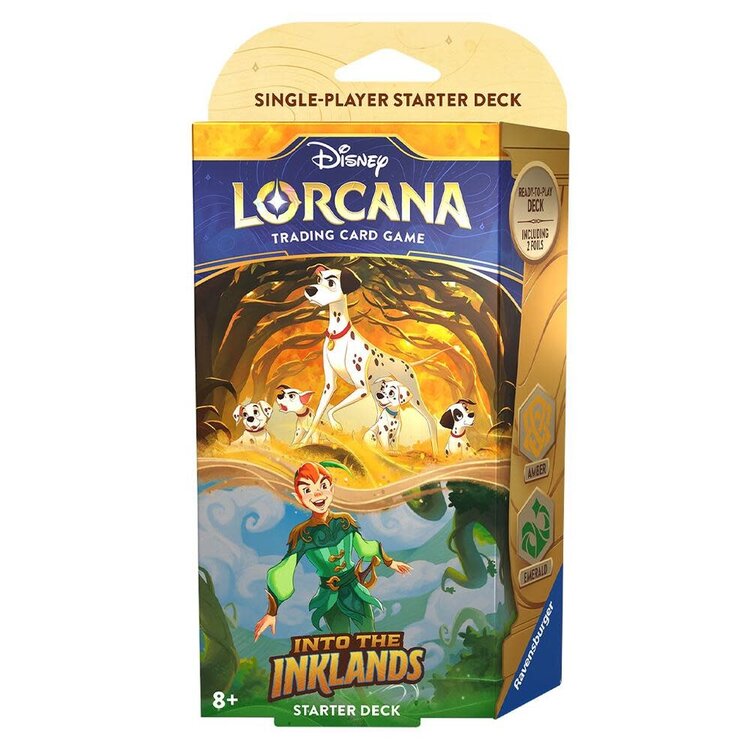 Disney Lorcana TCG: Into the Inklands Starter - Amber/Emerald