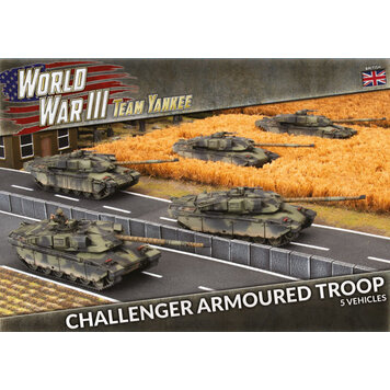 Battlefront Minatures Team Yankee: Challenger Armoured Troop