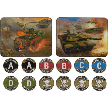 Battlefront Minatures Team Yankee: Mission Token Set