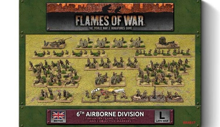 Battlefront Minatures Flames of War:  6th Airborne Division Army