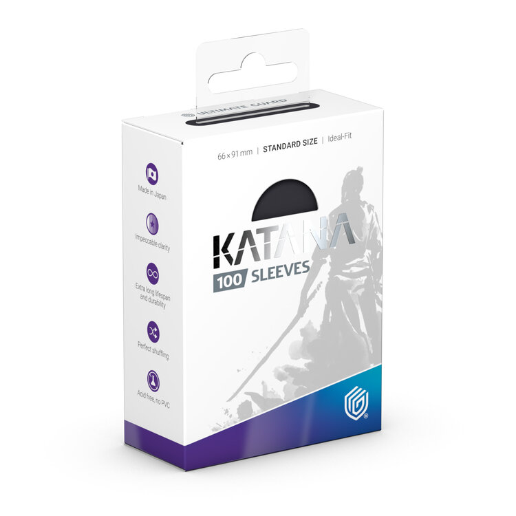 Ultimate Guard Katana Sleeves: Obsidian Shard (100)