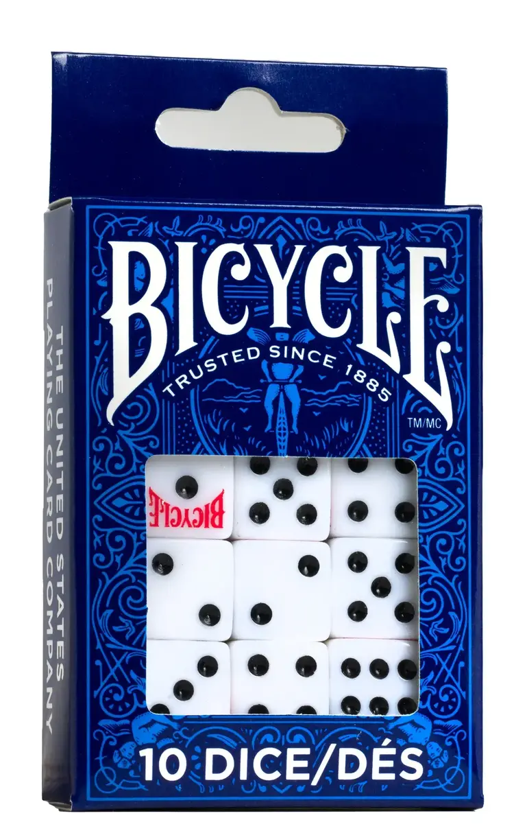 Bicycle Bicycle Dice: d6 (10)