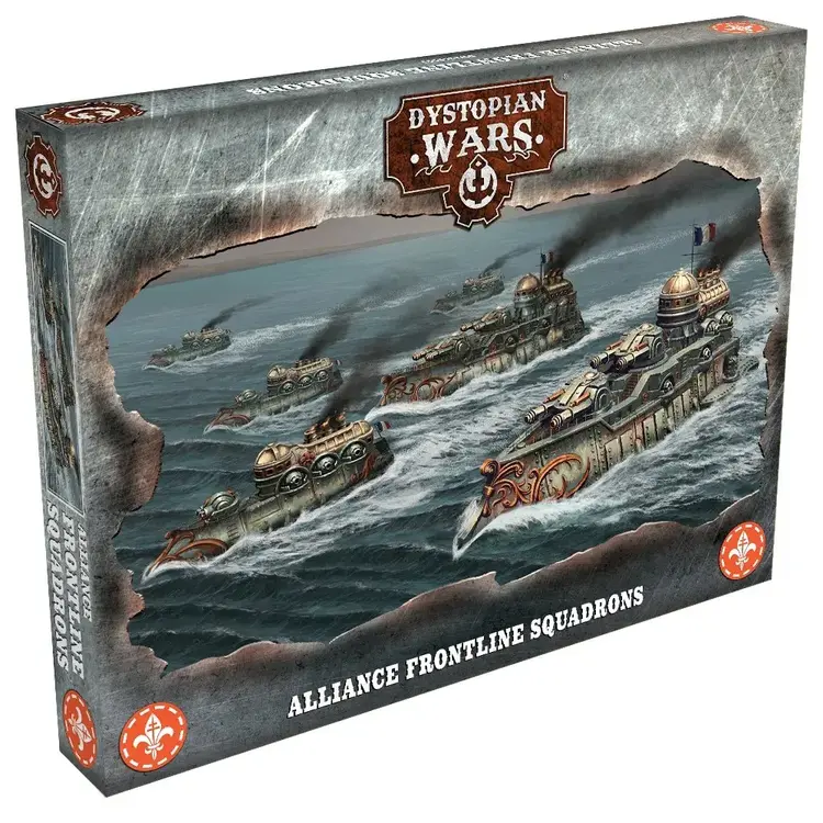 Warcradle Studios Dystopian Wars: Alliance Frontline Squadron