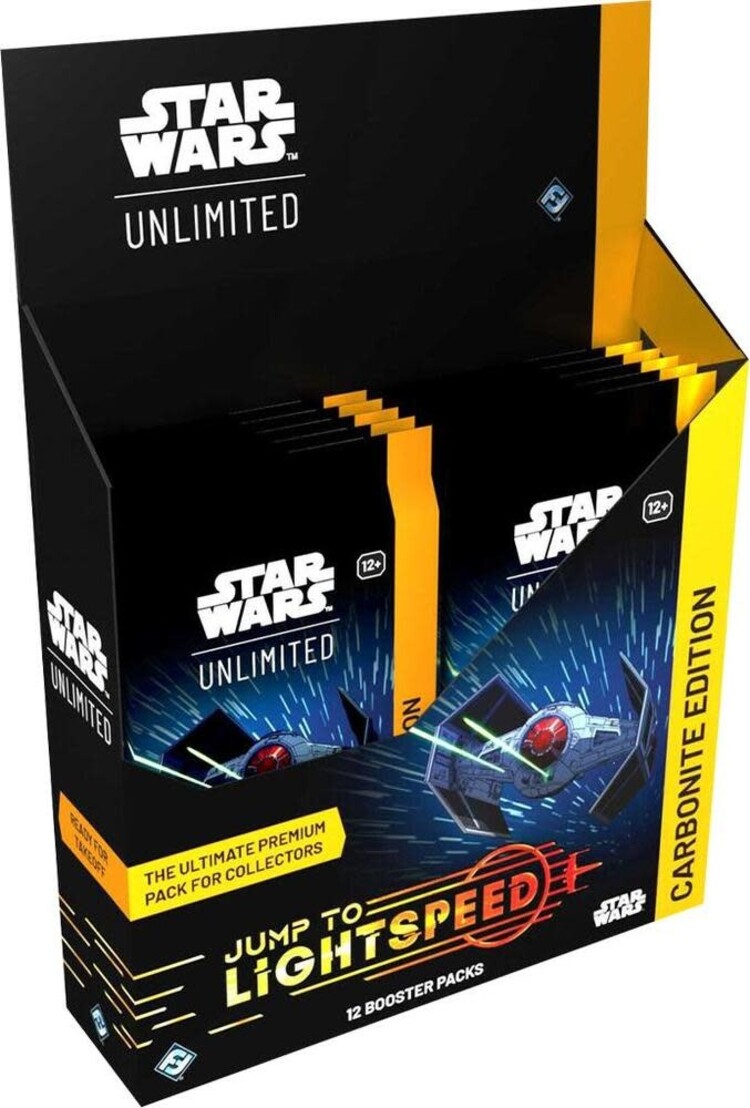 Fantasy Flight Games SWU: Jump to Lightspeed Carbonite Booster Display