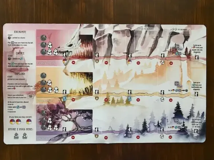 Stonemaier Games Wrymspan: Rubber Playmat