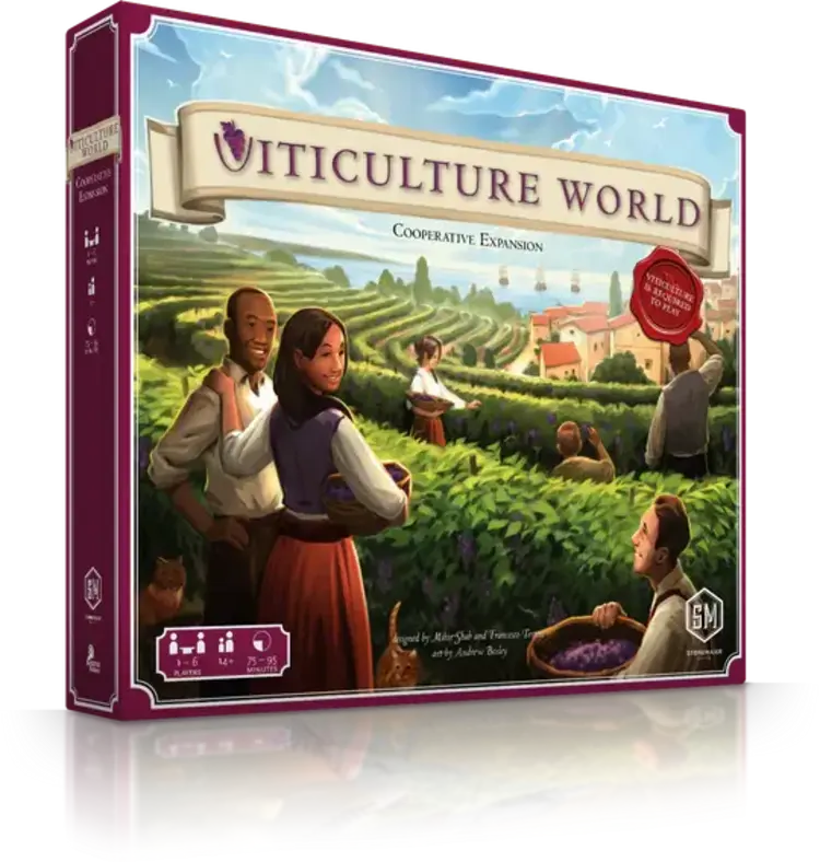 Stonemaier Games Viticulture World: Cooperative Expansion