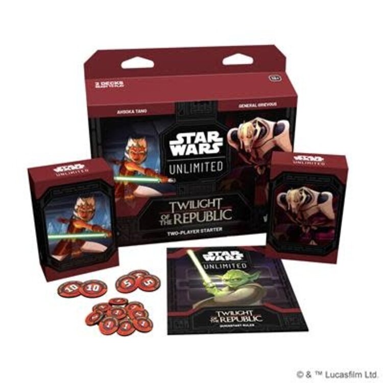 Fantasy Flight Games SWU: Twilight of the Republic Two-Player Starter
