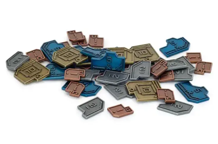 Stonemaier Games Vantage: Metal Coins