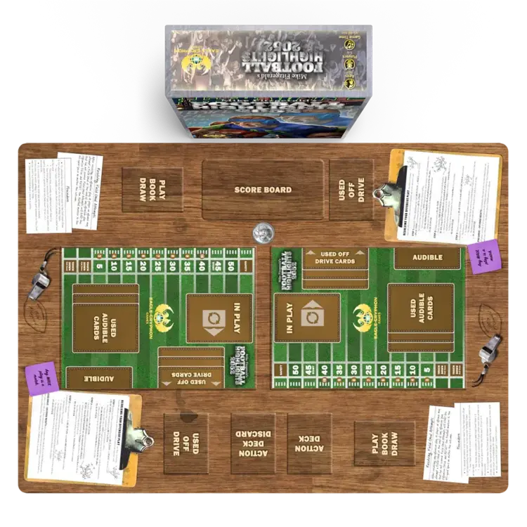 Eagle-Gryphon Games Football Highlights 2052: Double Player Mat