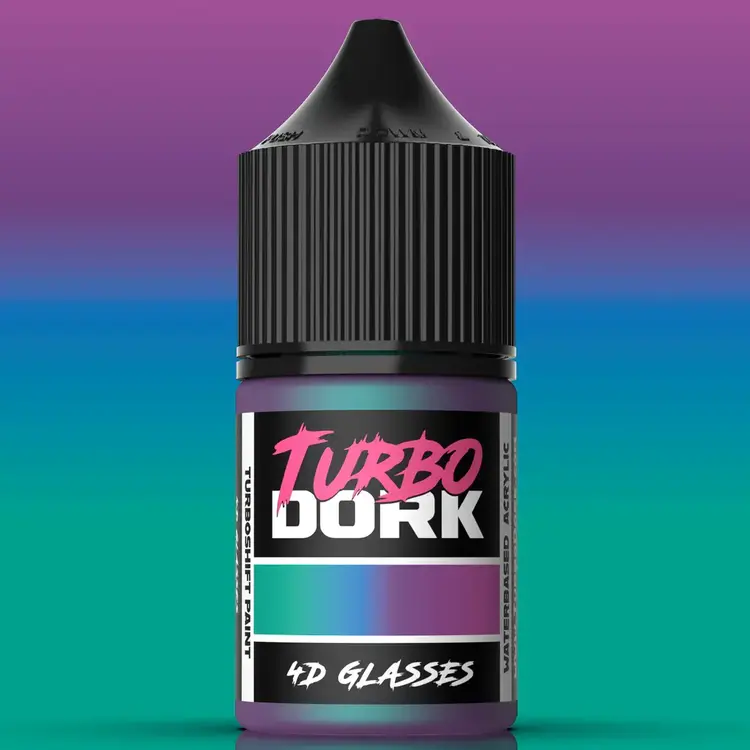 Turbo Dork 4D Glasses TurboShift Acrylic Paint 22ml Bottle