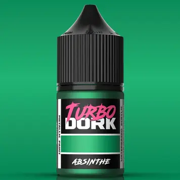 Turbo Dork Absinthe Metallic Acrylic Paint 22ml Bottle