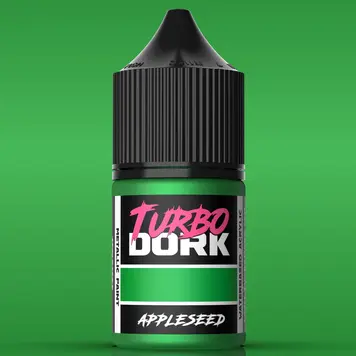 Turbo Dork Apple Seed Metallic Acrylic Paint 22ml Bottle