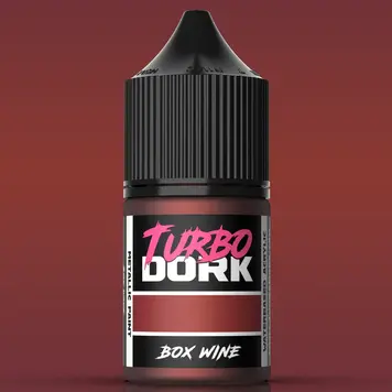Turbo Dork Box Wine Metallic Acrylic Paint 22ml Bottle